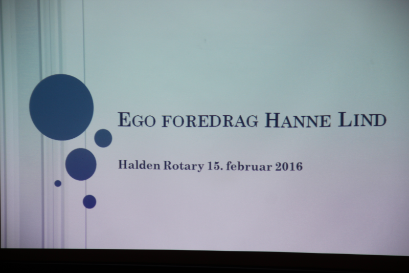 15. februar - Ego-foredrag