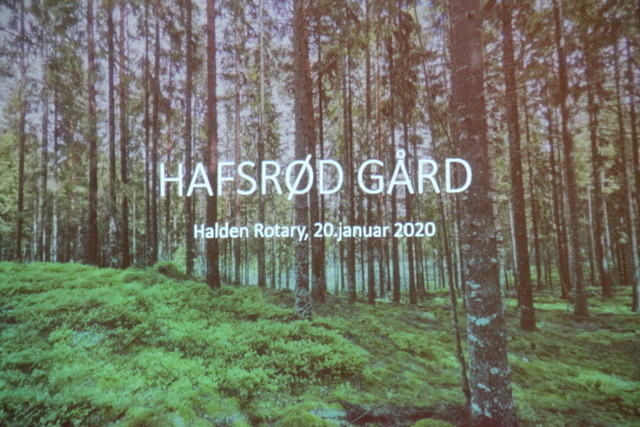 20. JANUAR, HAFSRØD GÅRD