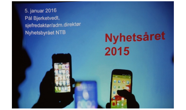 11. januar - Foredrag om nyhetsåret 2015