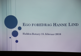 15. februar - Ego-foredrag