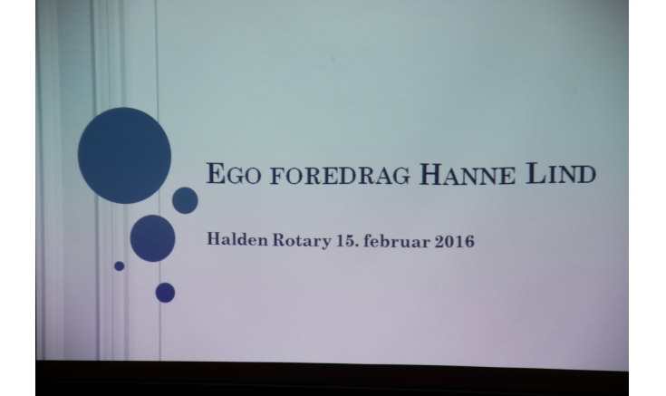 15. februar - Ego-foredrag